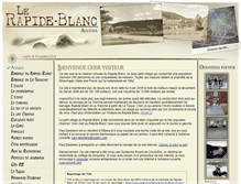 Tablet Screenshot of lerapideblanc.com